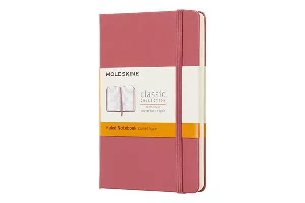 Een Moleskine Ruled Hard Cover Notebook Pocket Daisy Pink koop je bij Moleskine.nl